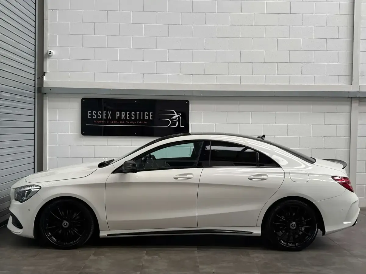 Used Mercedes CLA220 AMG line 2017 White Sedan