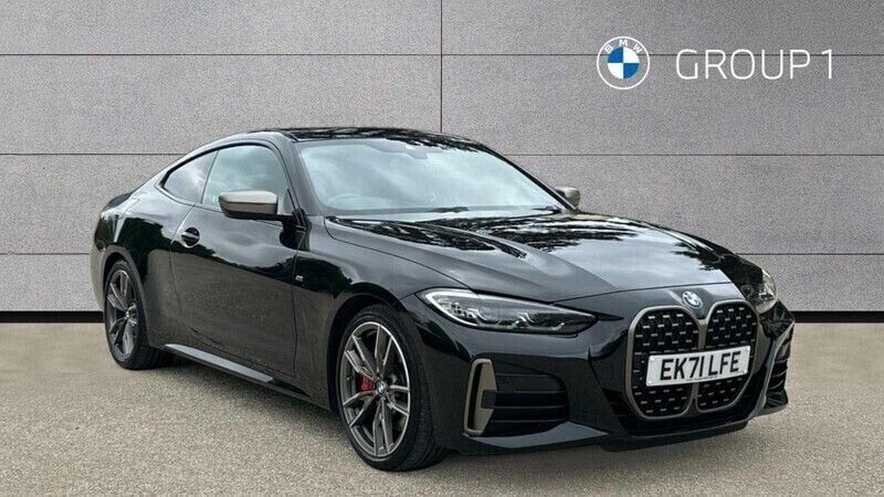 Black Used 2021 BMW M440 M Sport Sedan | £27,995 (Fair price) - Image 1/4