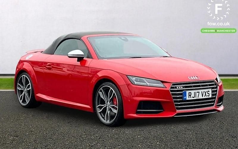 Used Audi TTS Comfort 310 HP (228 kW) 2017 Red Cabriolet