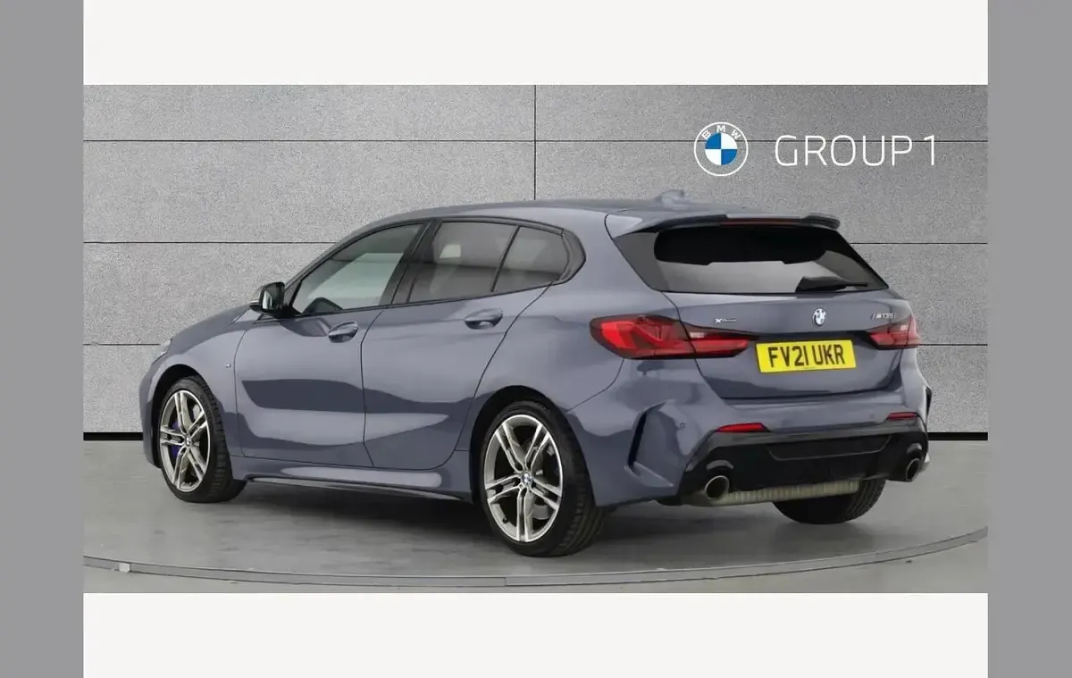 Used BMW M135 Comfort Edition 306 HP (225 kW) 2021 Grey Hatchback