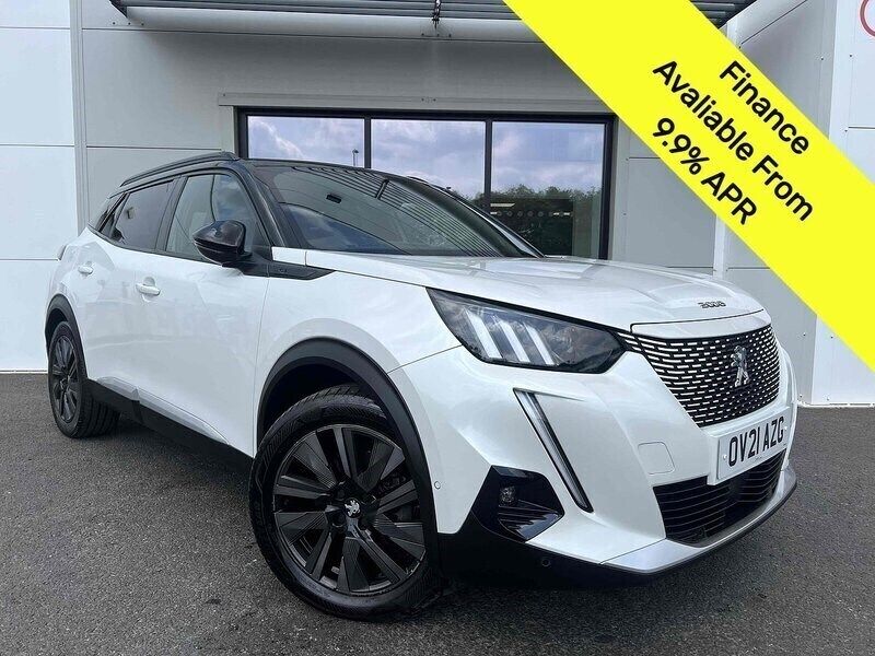 White Used 2021 Peugeot e-2008 Premium SUV | £12,995 (Fair price) - Image 1/3