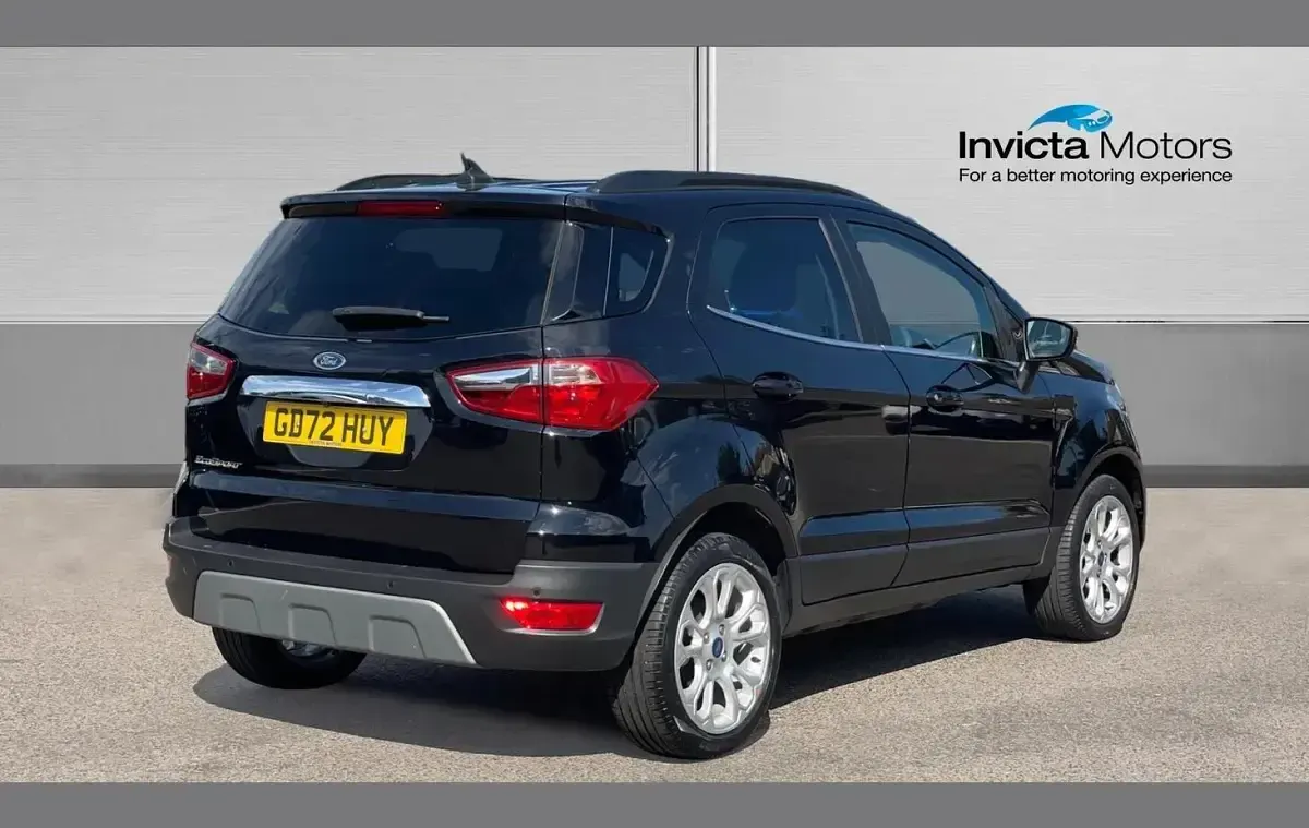 Used Ford Ecosport Titanium 125 HP (91 kW) 2023 Black SUV