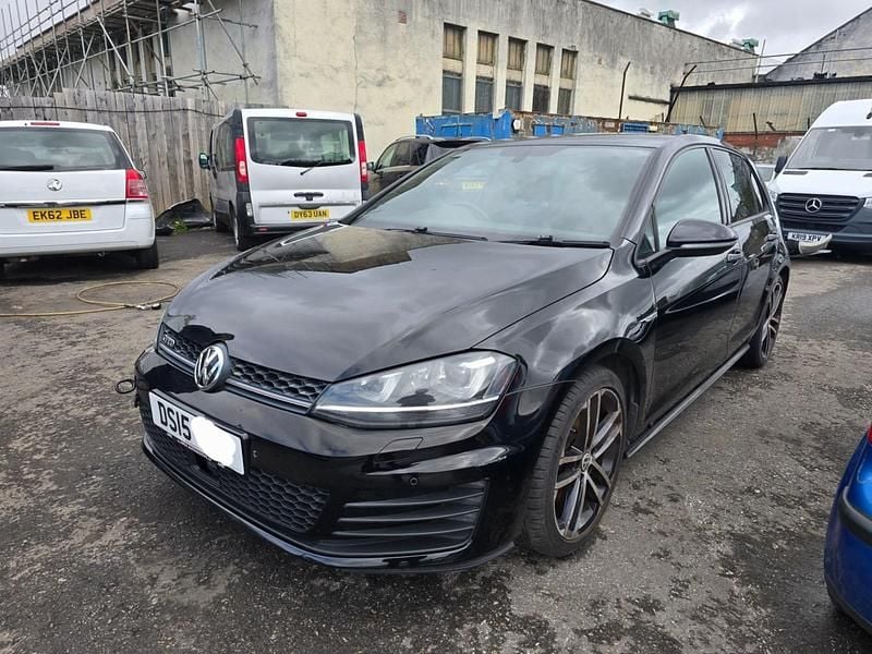 Used VW Golf VII GTD 2015 Black Hatchback