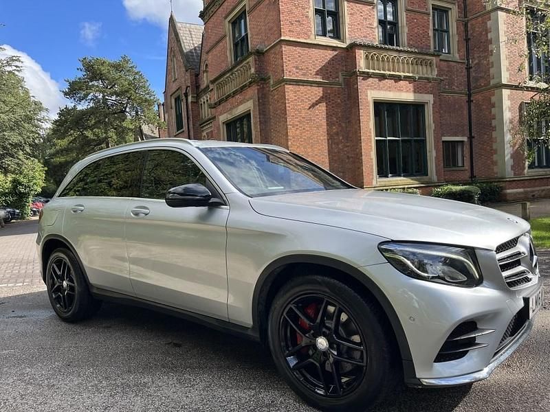 Silver Used 2016 Mercedes GLC220 AMG line Estate | £15,481 (Fair price) - Image 1/4