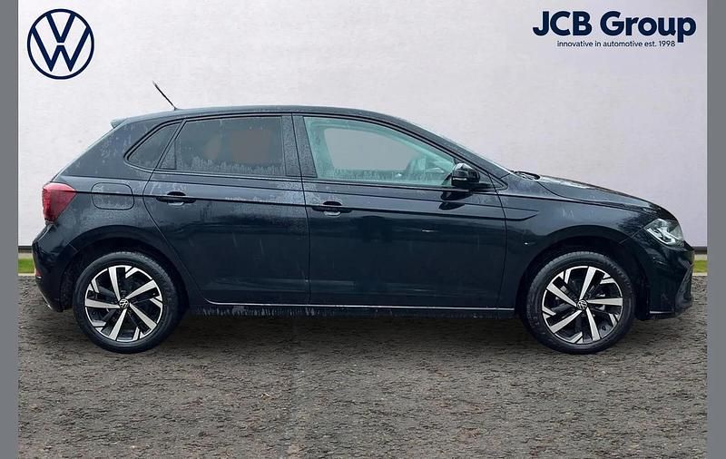 Used VW Polo Match 95 HP (69 kW) 2025 Black Hatchback
