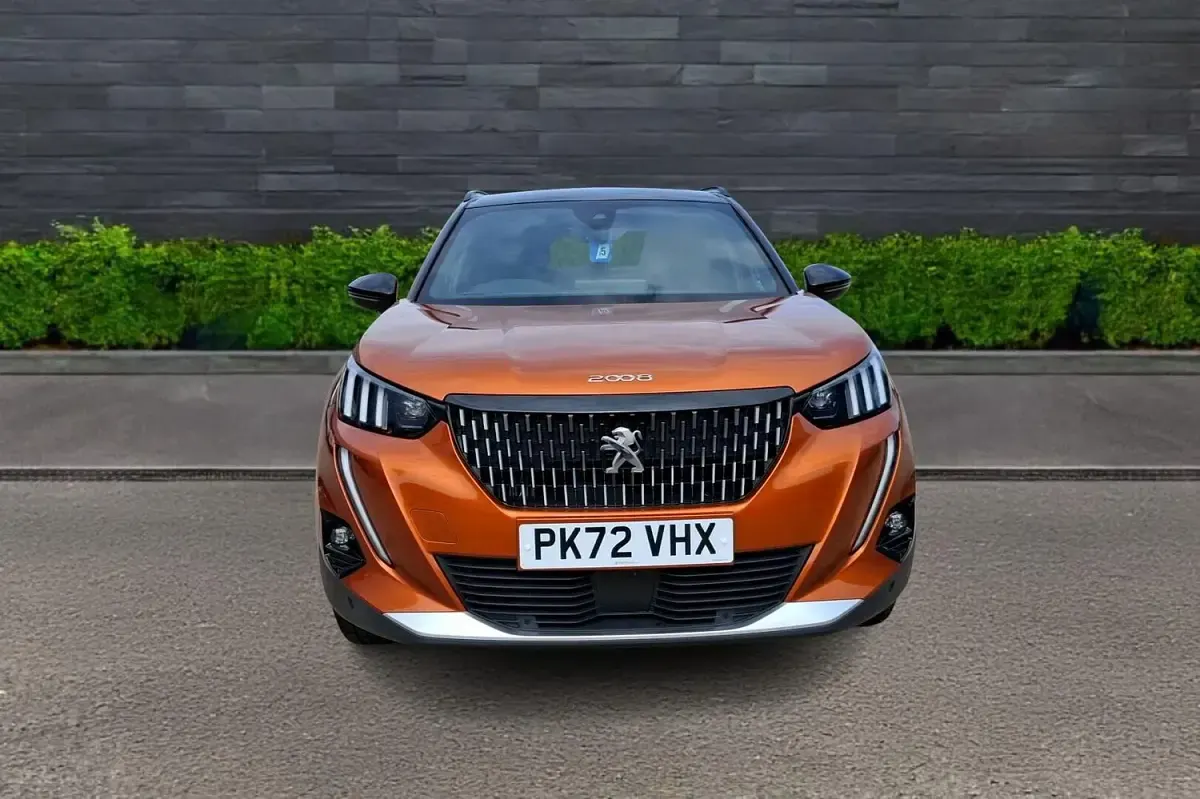 Used Peugeot 2008 GTi 129 HP (94 kW) 2022 Orange SUV