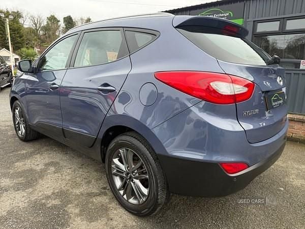 Used Hyundai ix35 SE 115 HP (84 kW) 2014 Blue SUV