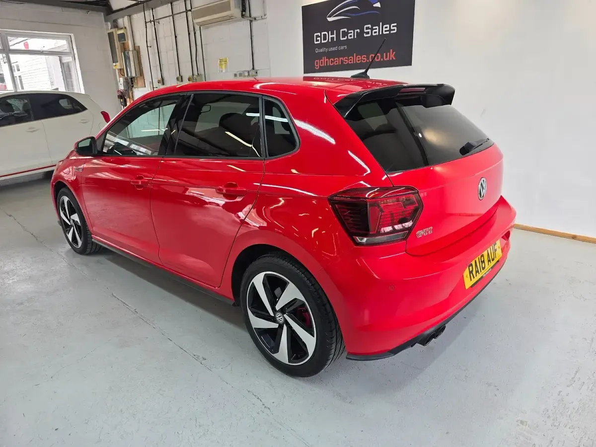 Used VW Polo GTI 200 HP (147 kW) 2018 Red Hatchback