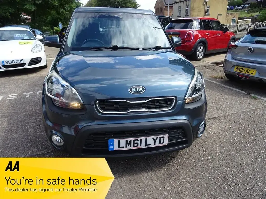Used Kia Soul 126 HP (92 kW) 2011 Blue SUV