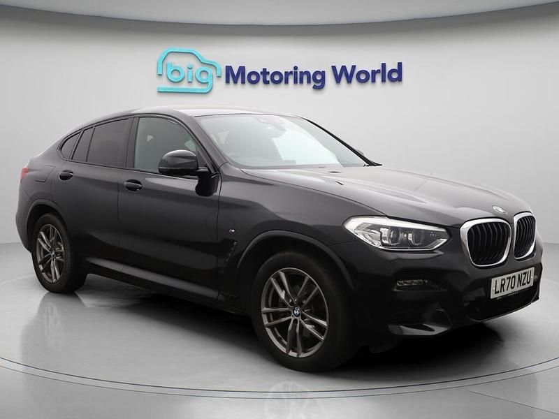 Black Used 2020 BMW X4 M Sport SUV | £29,600 (Fair price) - Image 1/4