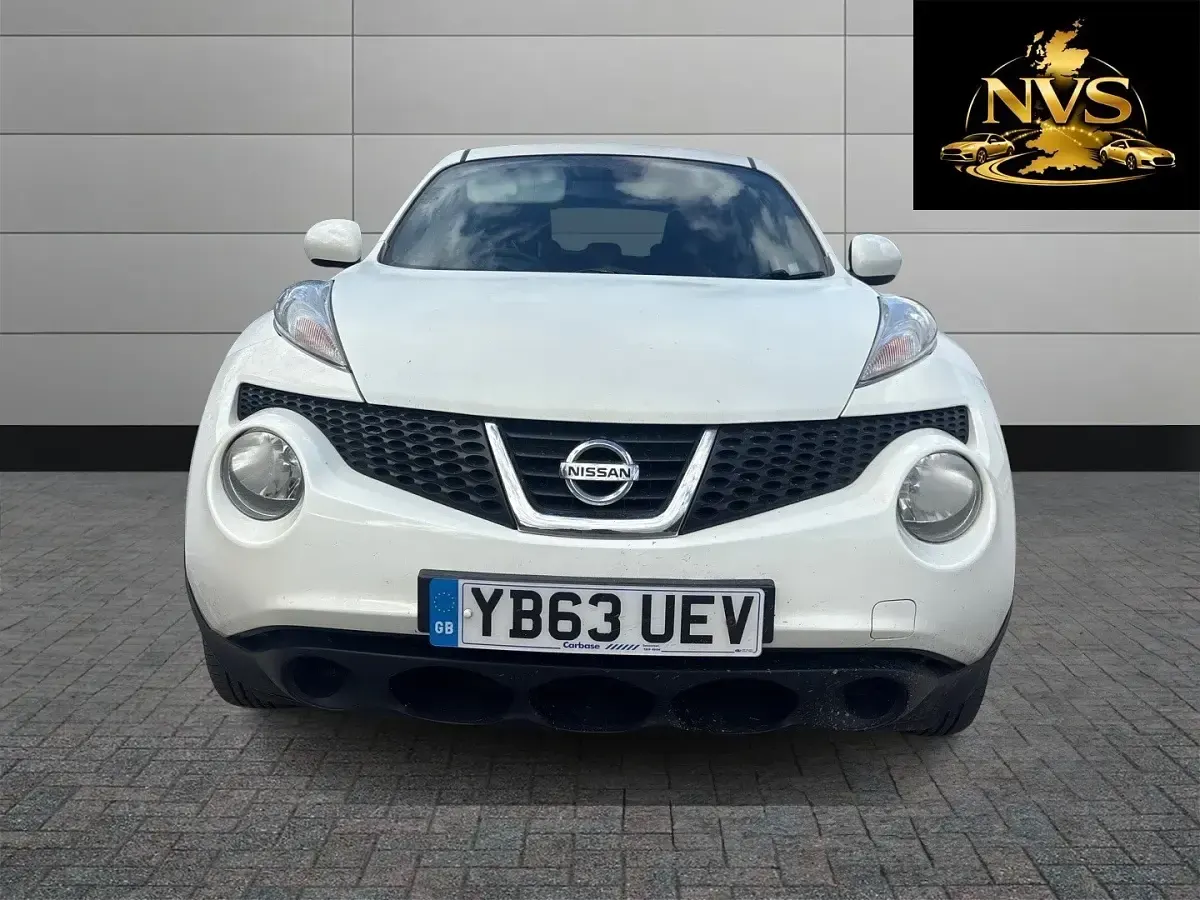 Used Nissan Juke Visia 94 HP (69 kW) 2014 White SUV