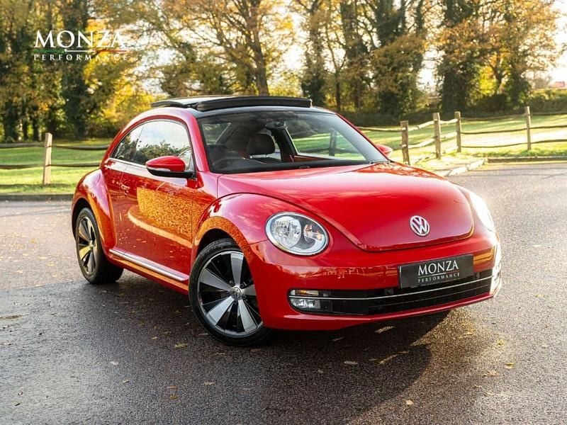 Red Used 2013 VW Beetle Design Hatchback | £8,999 (Fair price) - Image 1/4