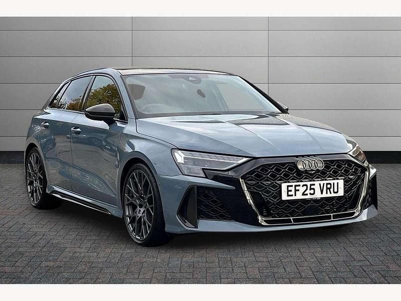 Kemora grey Used 2025 Audi RS3 Comfort Hatchback | £59,995 (Fair price) - Image 1/4