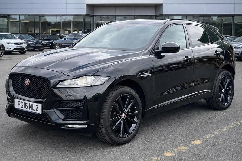 Used Jaguar F-Pace R-Sport 180 HP (132 kW) 2016 Black SUV