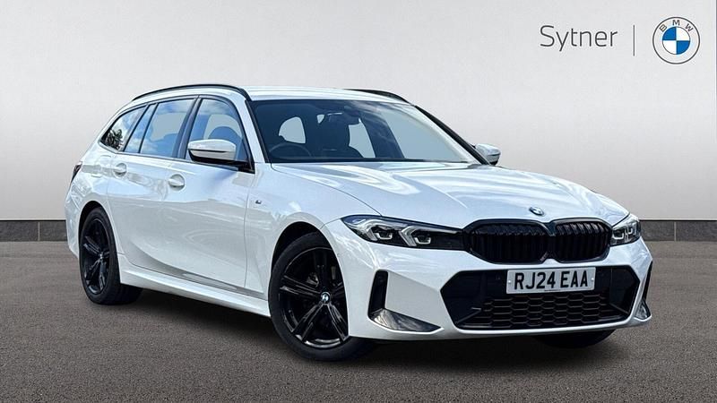 Used BMW 320 M Sport 181 HP (133 kW) 2024 White Estate