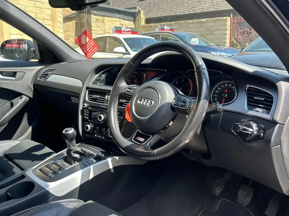 Used Audi A4 S-Line 2014 Black Sedan