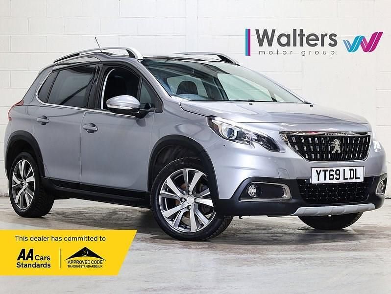 Grey Used 2019 Peugeot 2008 Allure Premium SUV | £8,000 (Good price) - Image 1/4