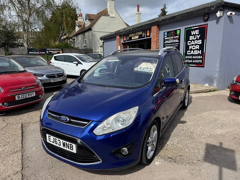 Used Ford Grand C-Max Titanium X 2013 Blue MPV