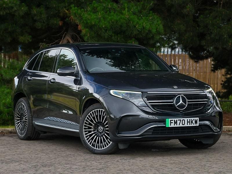 Metallic paintwork graphite grey Used 2020 Mercedes EQC400 AMG line SUV | £26,998 (Expensive) - Image 1/4