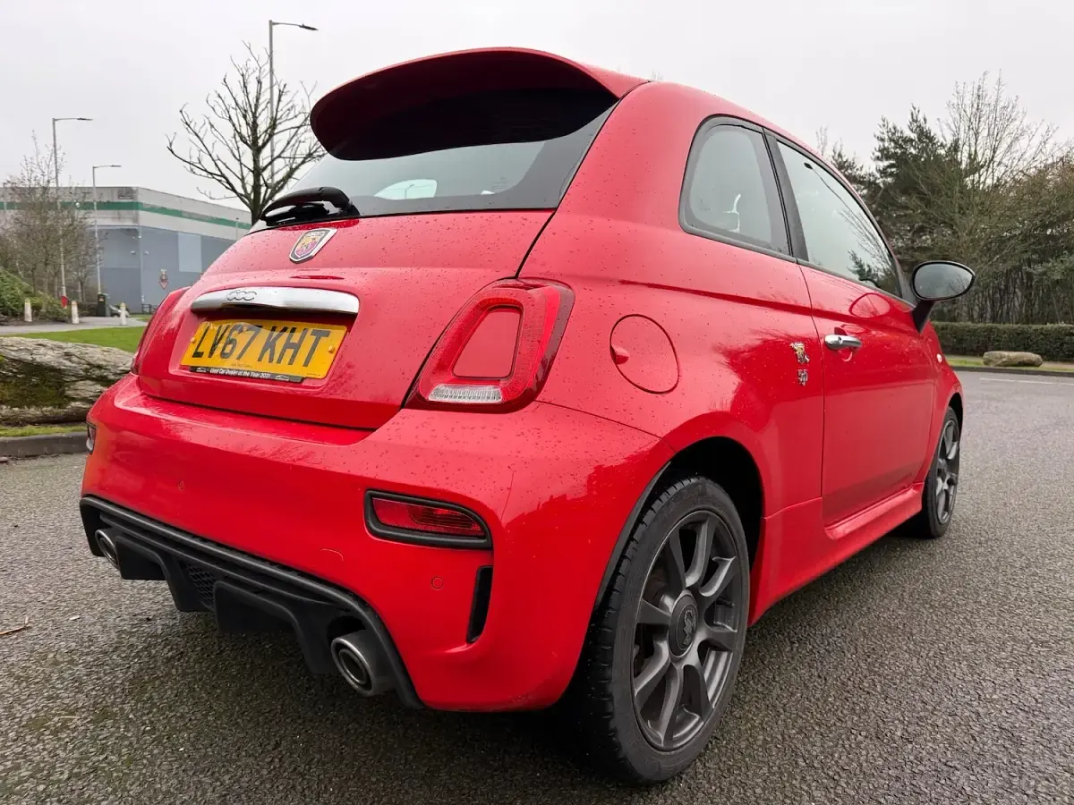 Used Abarth 595 145 HP (106 kW) 2017 Red Hatchback
