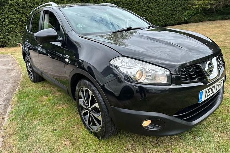 Black Used 2012 Nissan Qashqai +2 N-TEC SUV | £1,999 (A bit pricey) - Image 1/1