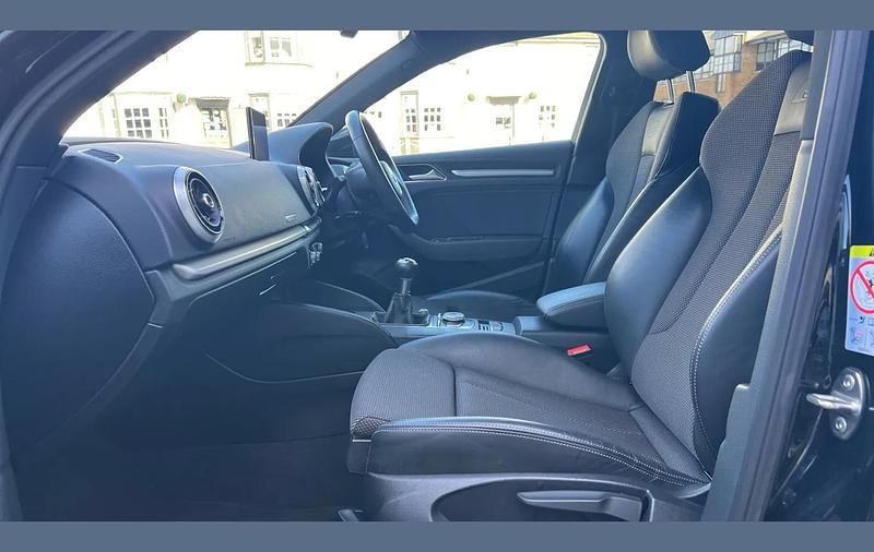 Used Audi A3 Black Edition 150 HP (110 kW) 2019 Black Sedan