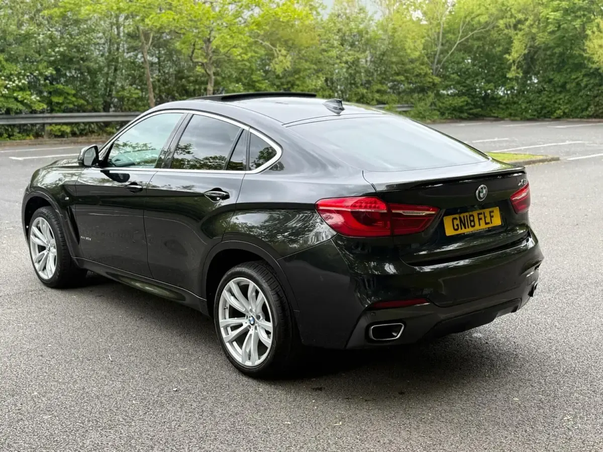 Used BMW X6 M Sport 254 HP (186 kW) 2018 Black SUV