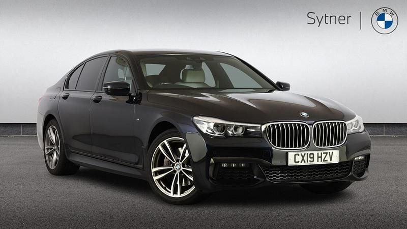 Black Used 2019 BMW 740 M Sport Sedan | £28,500 (Fair price) - Image 1/4