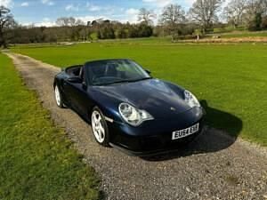 Used Porsche 911 Turbo Cabriolet 420 HP (308 kW) 2004 Blue Cabriolet