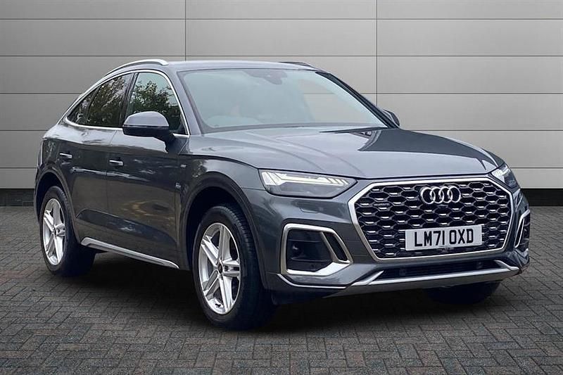 Daytona grey Used 2021 Audi Q5 S-Line SUV | £32,595 (Fair price) - Image 1/4