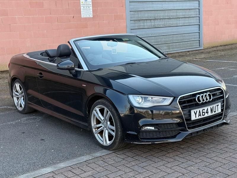 Used Audi A3 Cabriolet S-Line 2015 Black Cabriolet