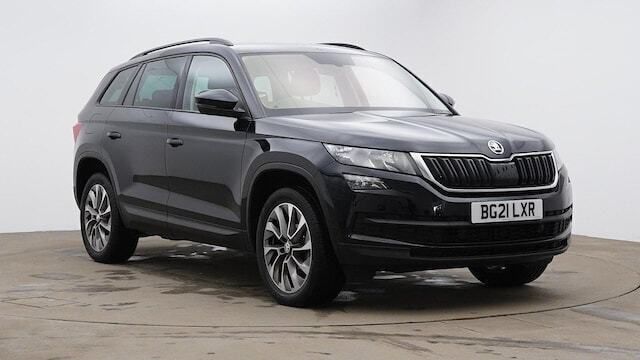 Crystal black metallic Used 2021 Skoda Kodiaq SE Drive SUV | £20,995 (Fair price) - Image 1/4