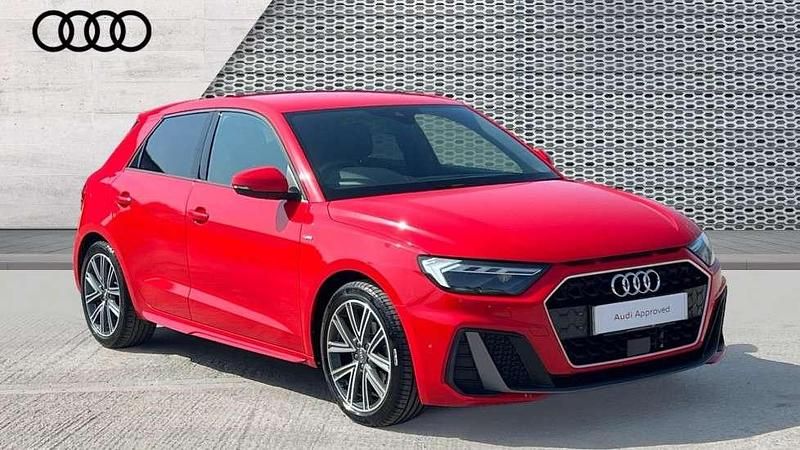Red Used 2020 Audi A1 S-Line Hatchback | £16,509 (Fair price) - Image 1/4