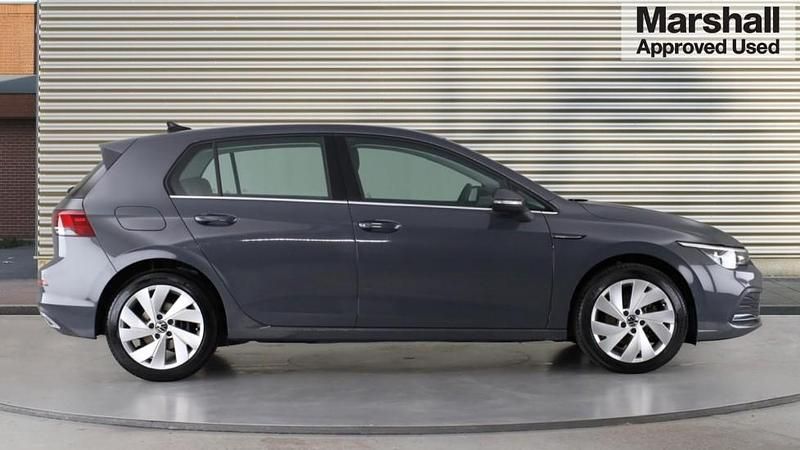 Used VW Golf VII Style 150 HP (110 kW) 2021 Grey Hatchback