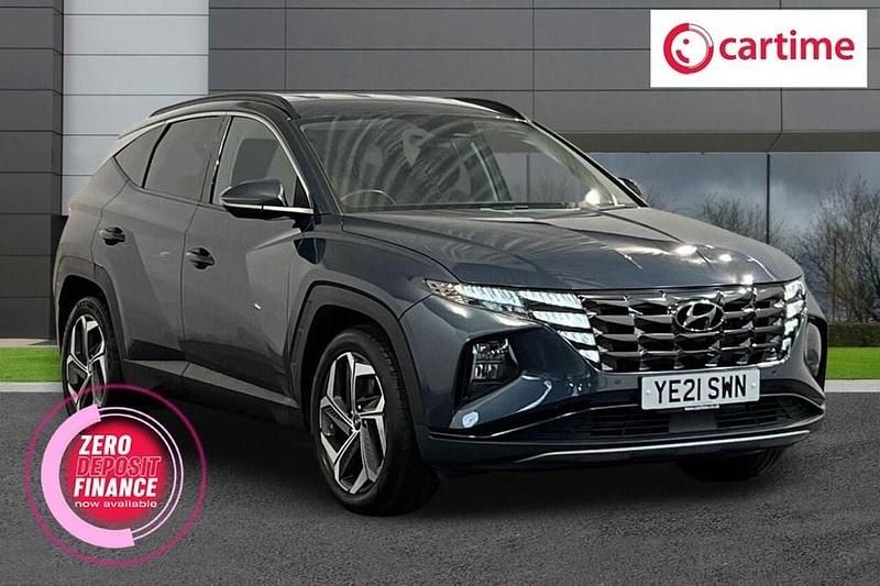 Used Hyundai Tucson Premium 230 HP (169 kW) 2021 Blue SUV