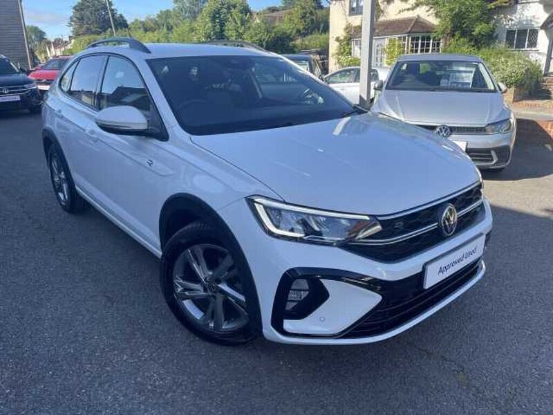 White Used 2024 VW Taigo R-line SUV | £22,495 (A bit pricey) - Image 1/4