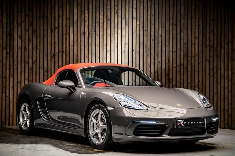 Usado Porsche 718 Boxster 300 CV (220 kW) 2016 Gris Descapotable