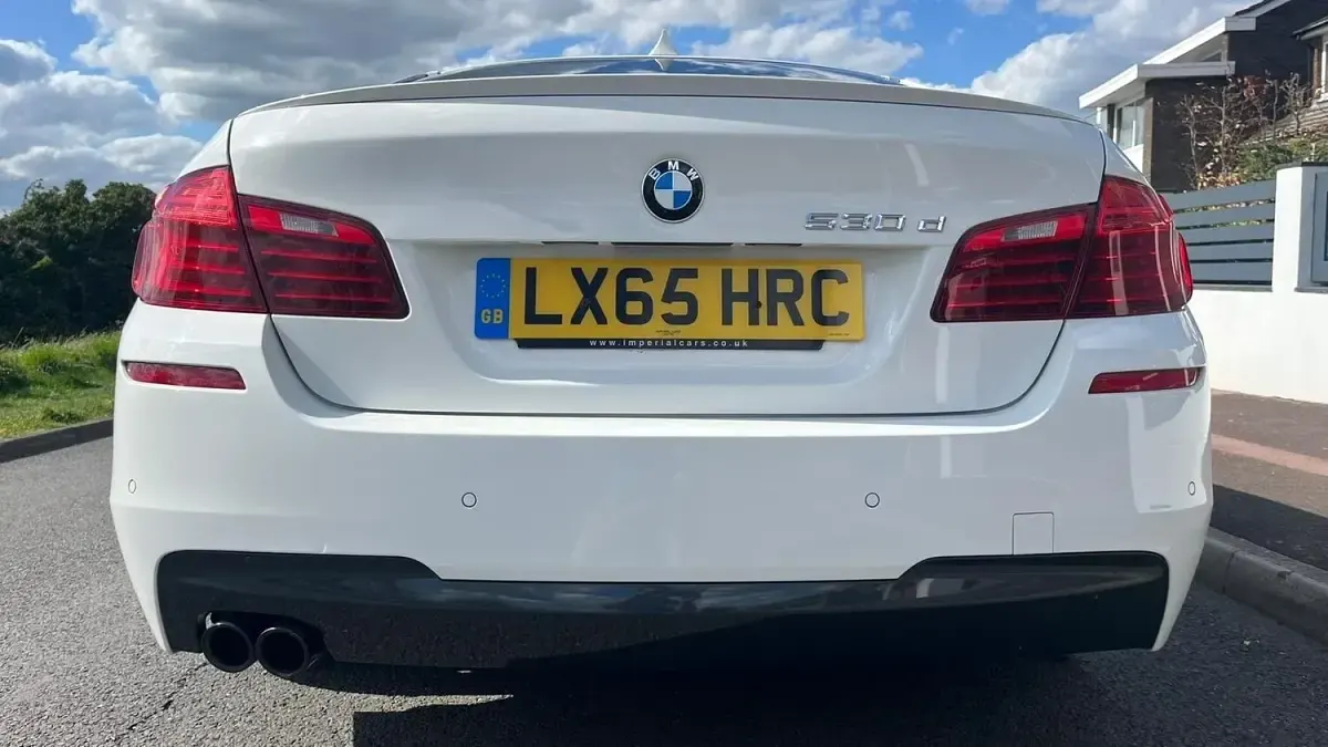 Used BMW 530 M Sport 2015 White Sedan
