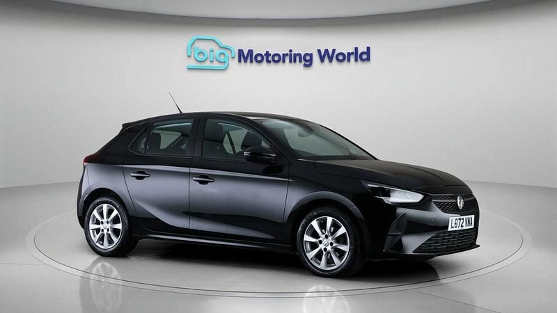 Used Vauxhall Corsa Design Edition 75 HP (55 kW) 2022 Black Hatchback