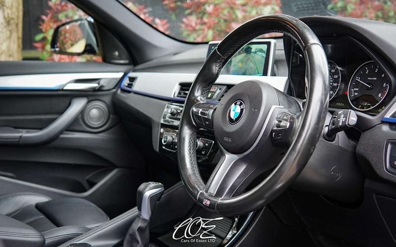 Used BMW X1 M Sport 231 HP (169 kW) 2017 Blue SUV