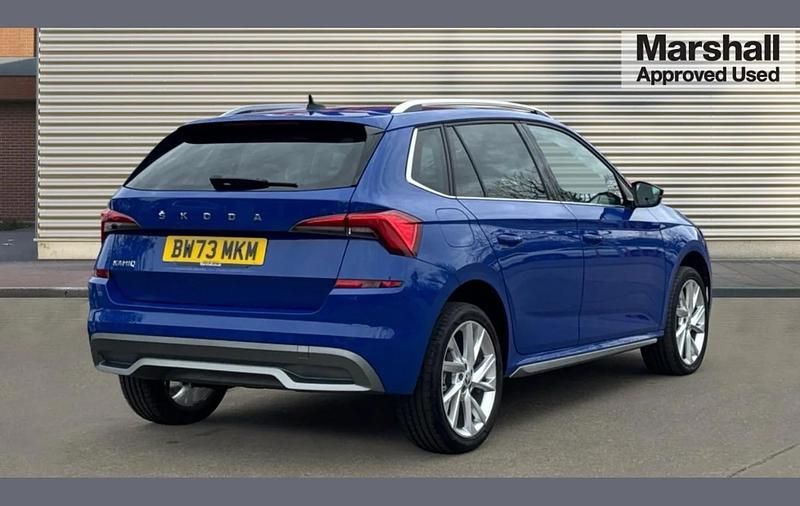 Used Skoda Kamiq SE L Executive 115 HP (84 kW) 2024 Blue SUV