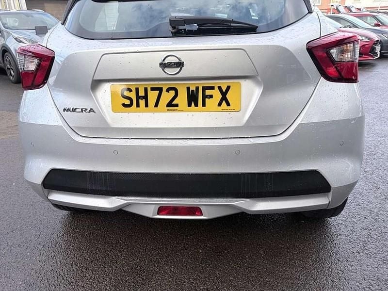 Used Nissan Micra Acenta 92 HP (67 kW) 2022 Silver Hatchback