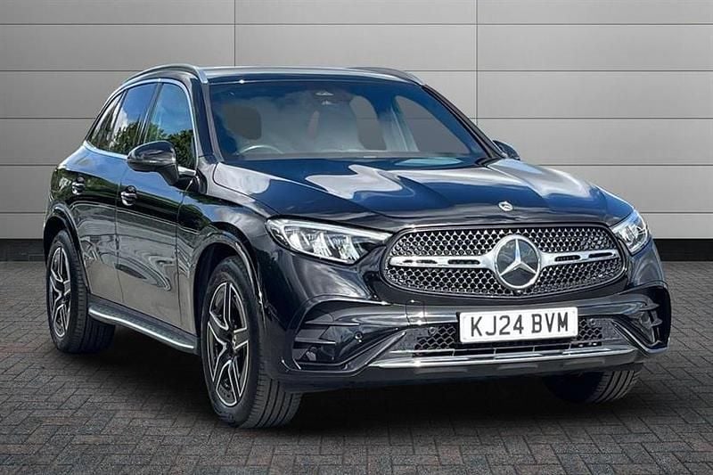 Obsidian black Used 2024 Mercedes 300 AMG line Estate | £39,895 (Expensive) - Image 1/4