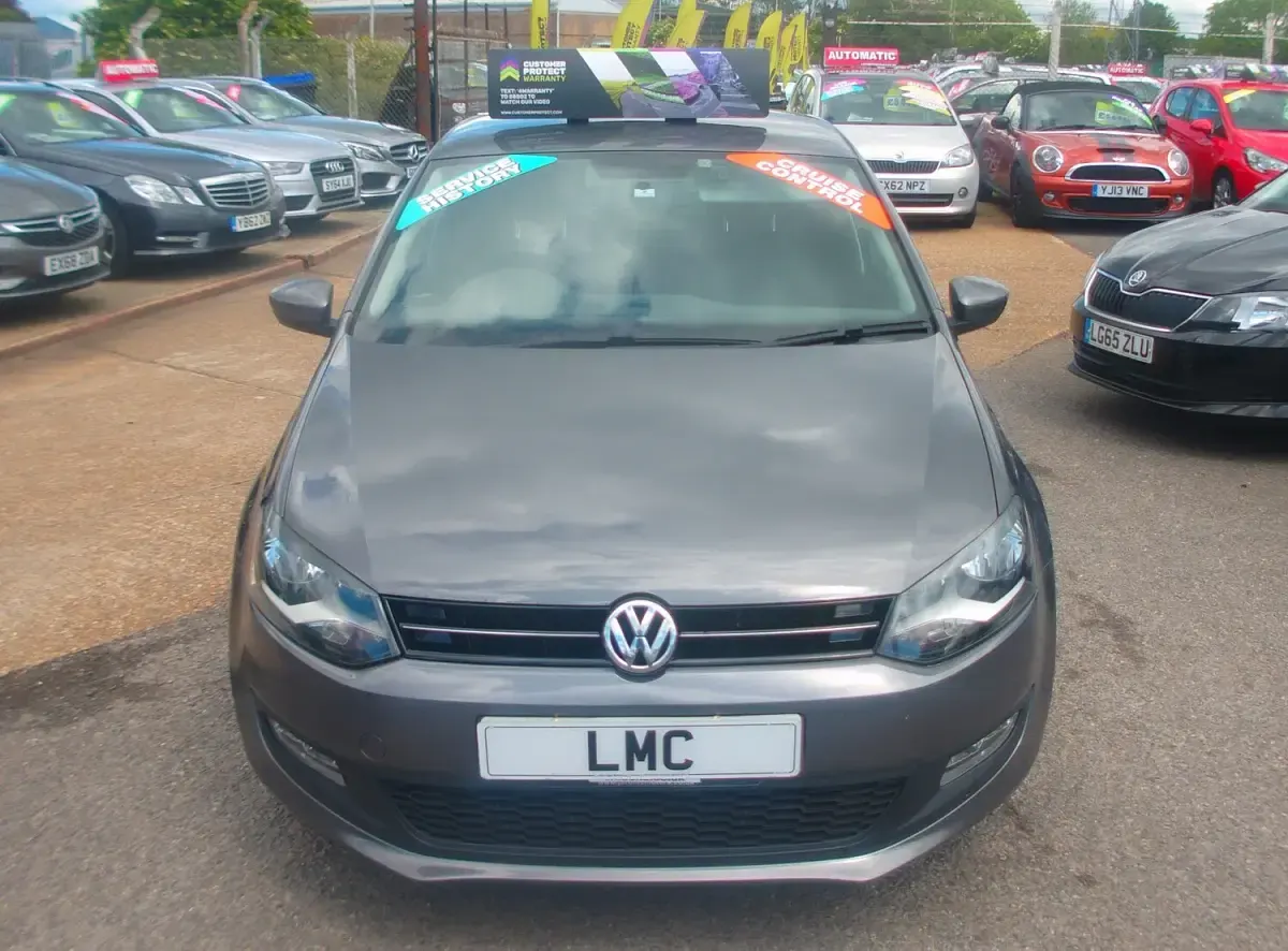 Used VW Polo Edition 60 HP (44 kW) 2014 Grey Hatchback