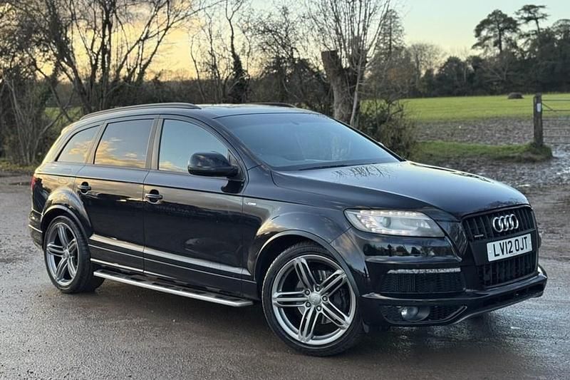 Black Used 2012 Audi Q7 S-line plus SUV | £11,995 (Fair price) - Image 1/1