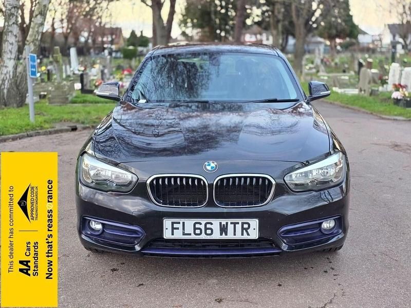 Used BMW 116 Sport Line 116 HP (85 kW) 2016 Black Hatchback