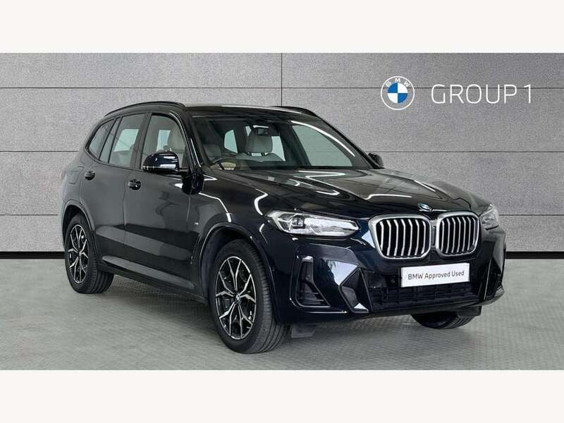 Black Used 2022 BMW X3 M Sport SUV | £34,990 (Fair price) - Image 1/4