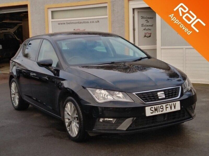 Black Used 2019 Seat Leon SE Dynamic Hatchback | £9,599 (Fair price) - Image 1/3
