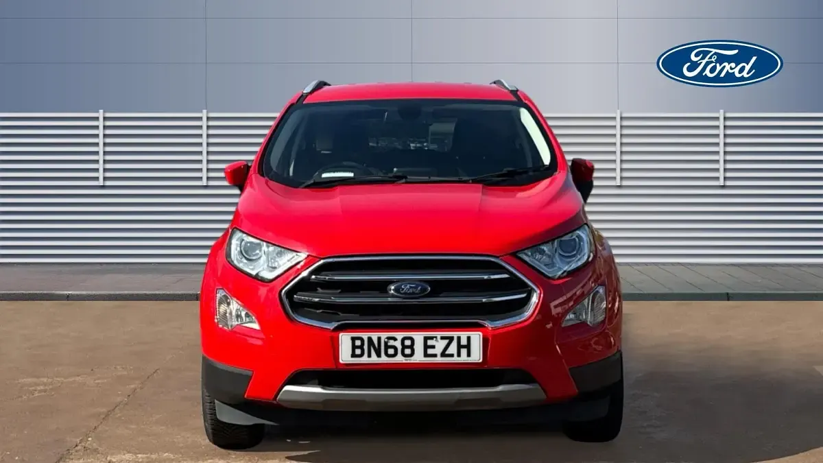 Used Ford Ecosport Titanium 125 HP (91 kW) 2018 Red SUV