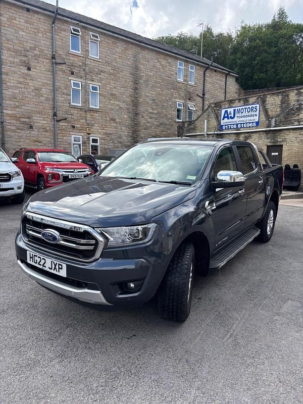 Grey Used 2022 Ford Ranger Limited Pickup | £14,000 (Super price) - Image 1/4